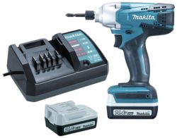 Makita - 144v Li-on Impact Driver with 2 Batteries